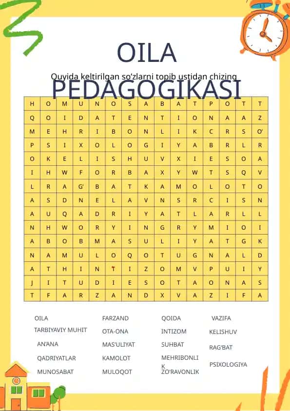 Oila pedagogikasi