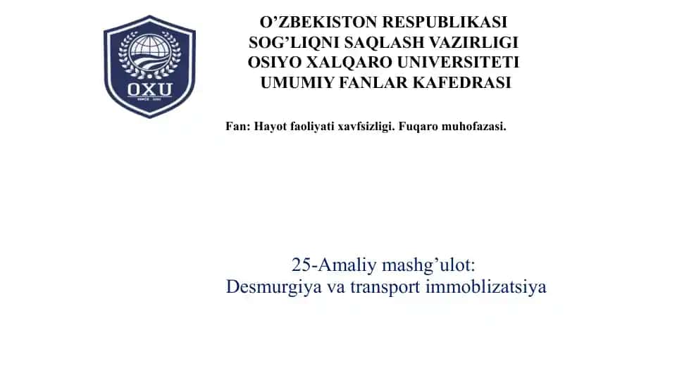 Immobilizatsiya