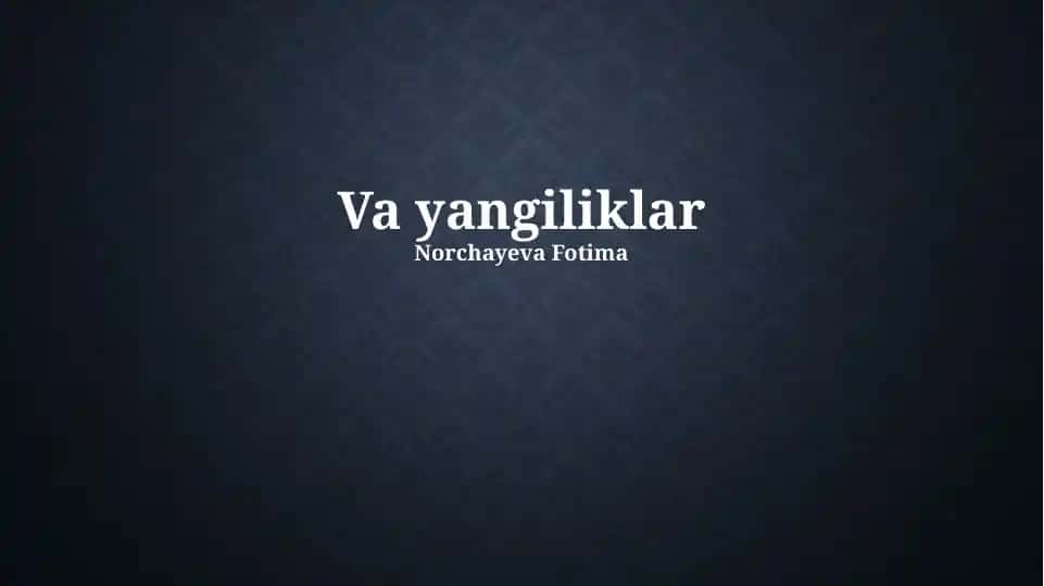 Yangiliklar manbalari