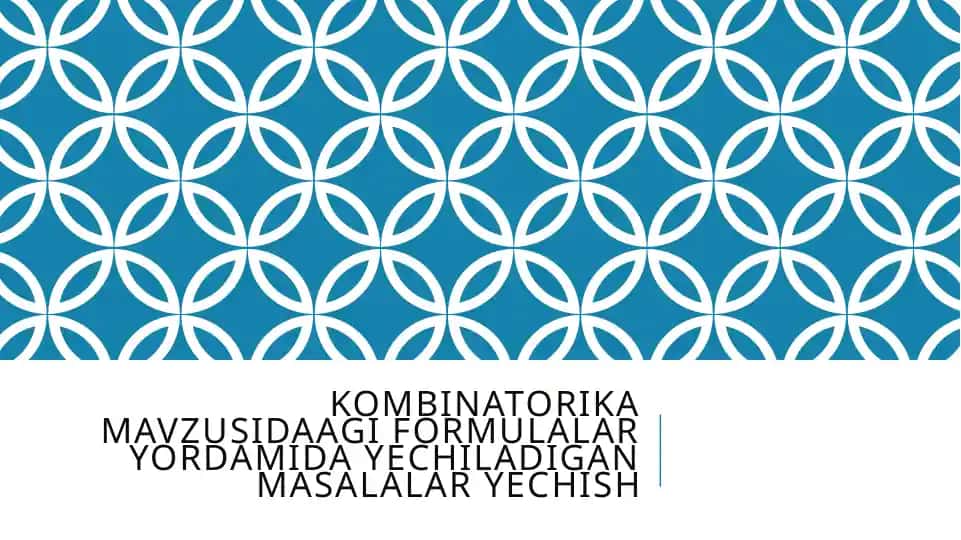 Kombinatorika