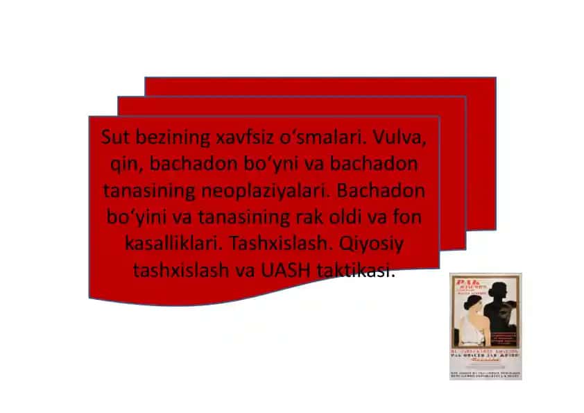 Sut bezining xavfsiz o‘smalari