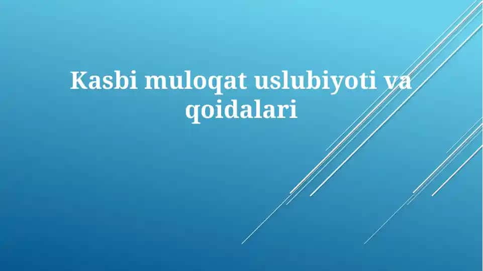 Kasbimuloqatuslubiyotivaqoidalari