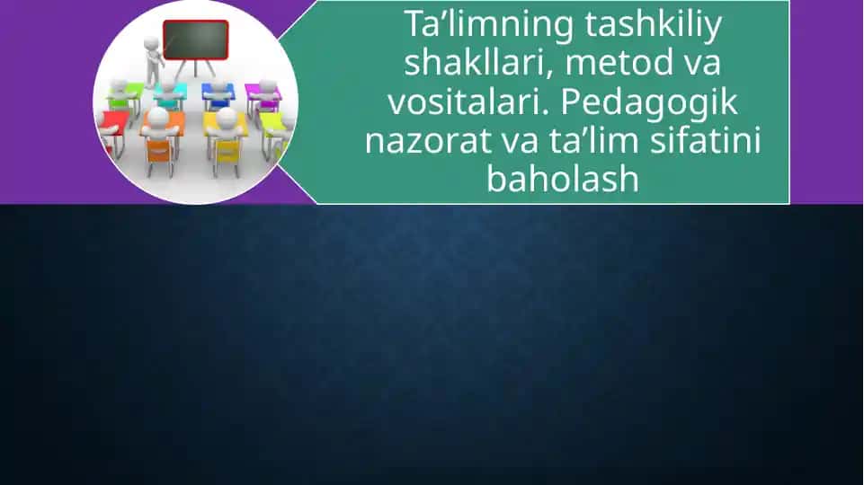 Pedagogik ta’limotlar tarixi