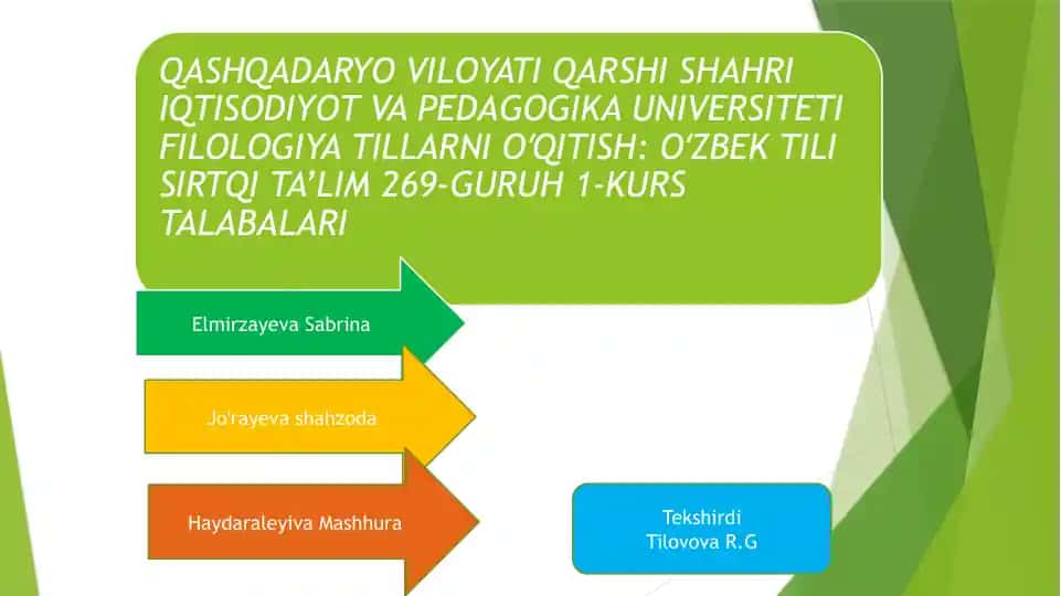 Xalq dostonlari har bir millatning’ ma’naviy giyofasi