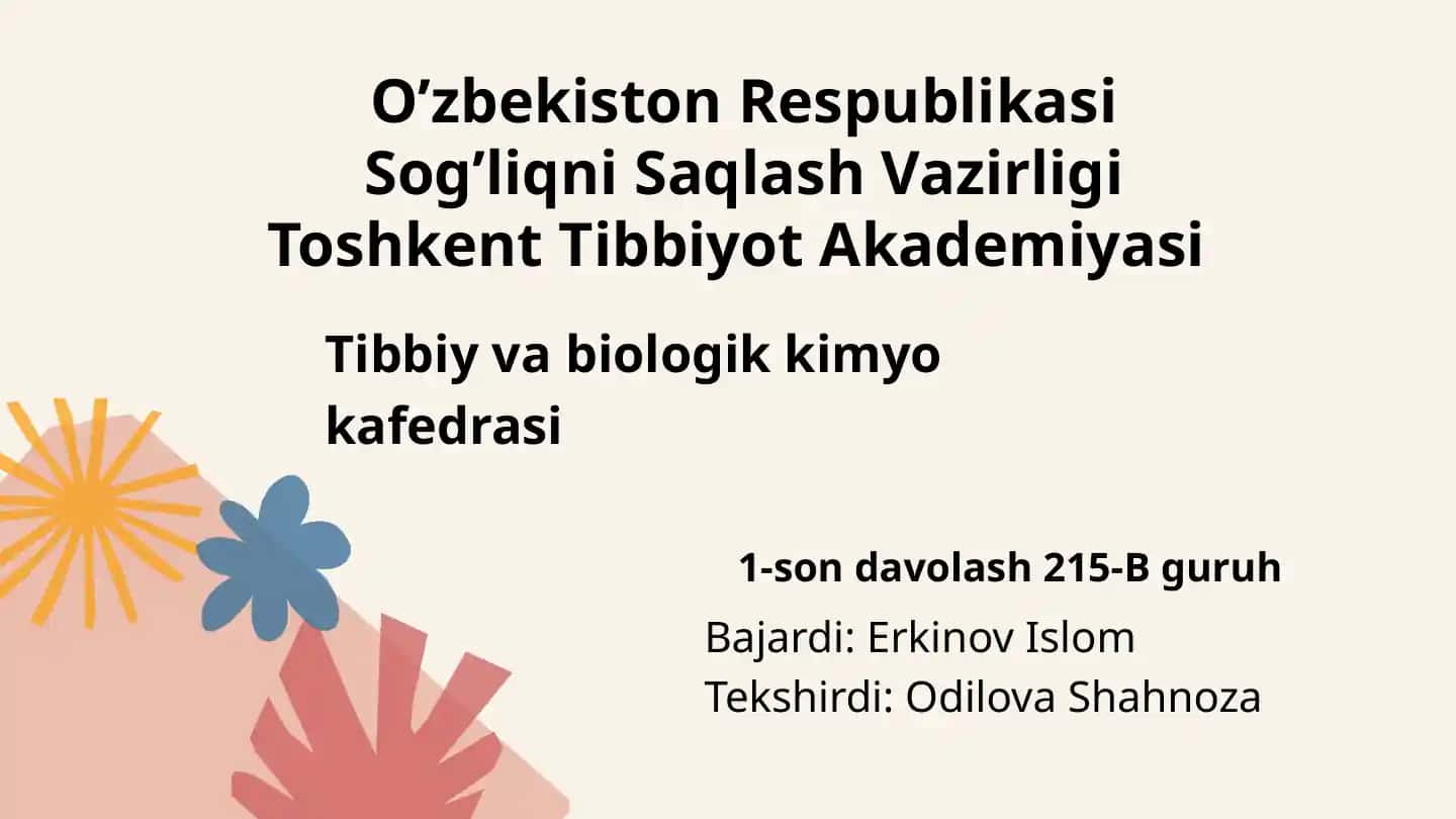 Leykotsitlar xususiy metabolizmi