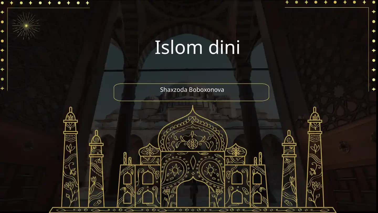 Islom dini