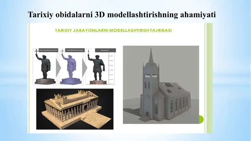 TARIXIY JARAYONLARNI MODELLASHTIRISH TAJRIBASI