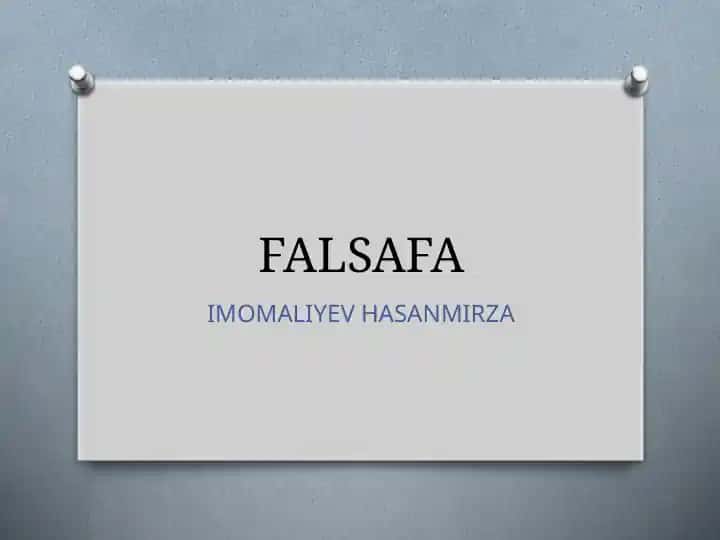 FALSAFA