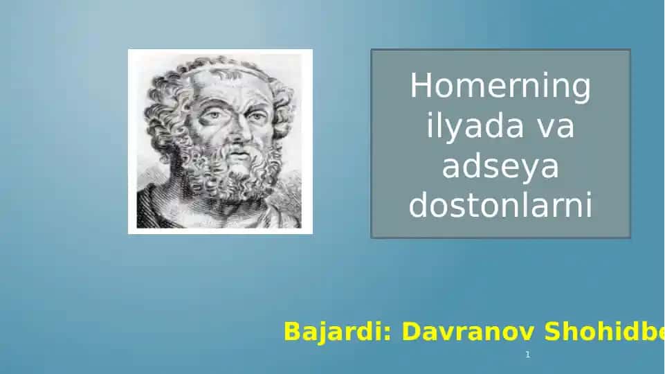 Homer, Gomer (Homeros)