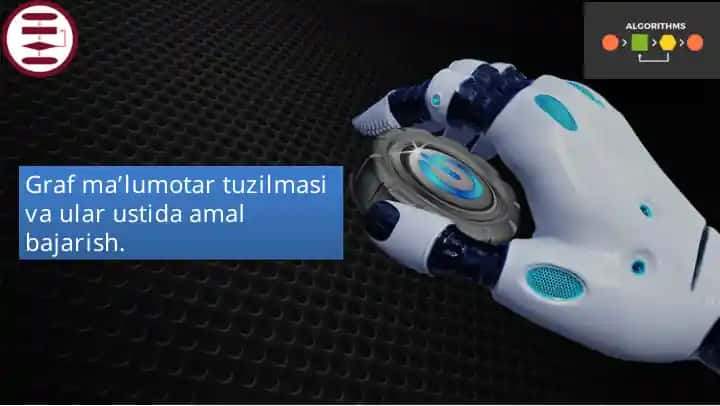 Graf ma'lumotlar tuzilmasi va ular ustida amal bajarish