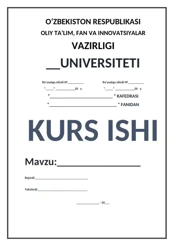 Izotop va izobar yadrolar bo‘yicha kurs ishi