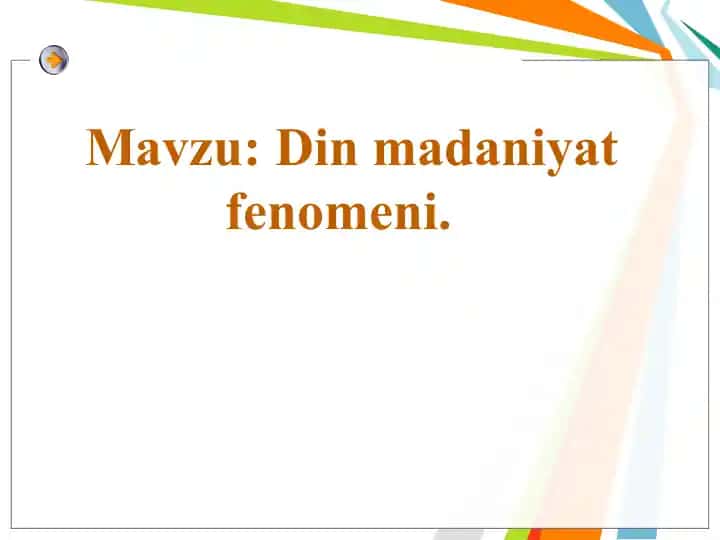 Din madaniyat fenomeni