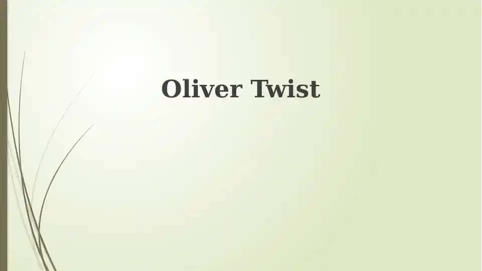 Oliver Twist