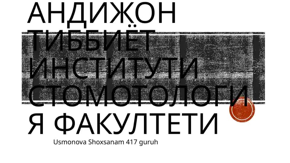 Tish qatorlarining nuqsonini Gavrilov, Grozovskiy va Oksman boʻyicha tasnifi