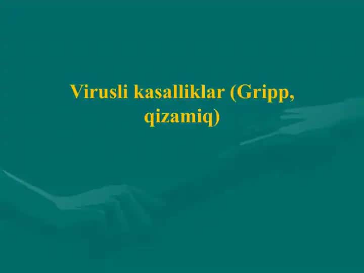 Gripp virusi