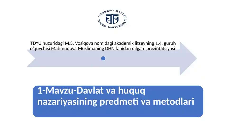 Davlatvahuquqnazariyasi