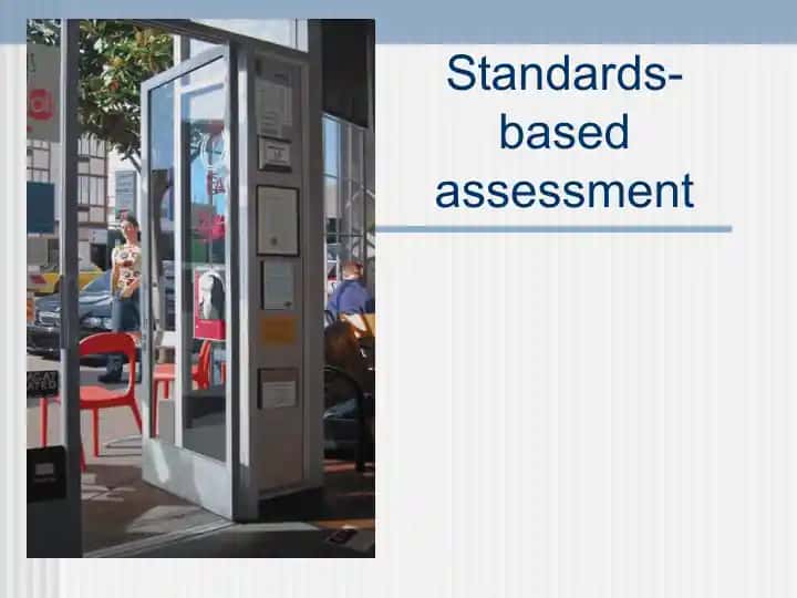 Standards-based assessment