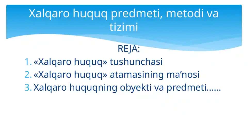 Xalqaro huquq