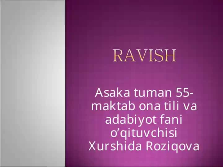 Ravish