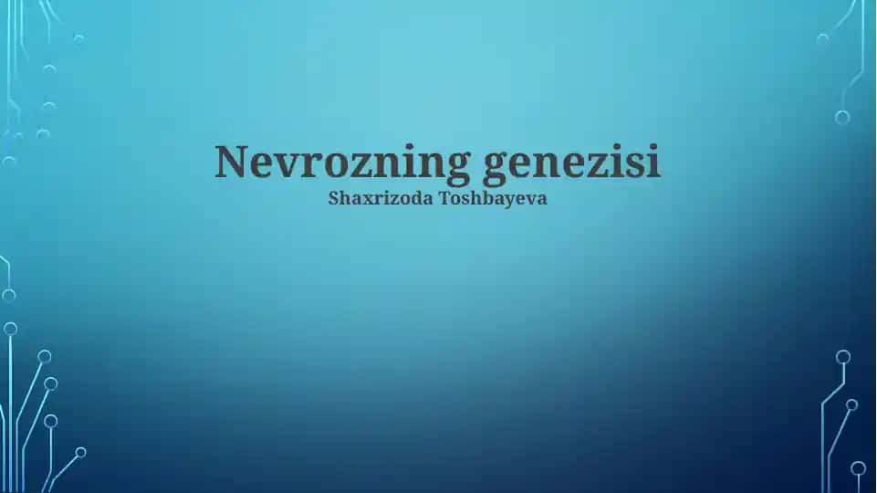 Nevrozning genezisi