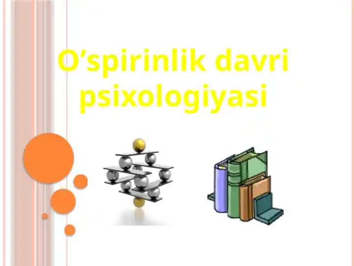 O’spirinlik davri psixologiyasi