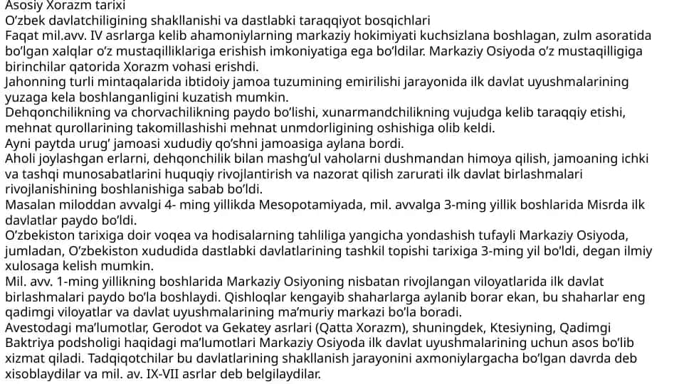 Xorazm davlati