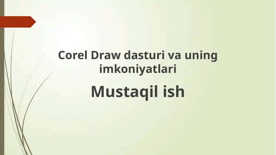 Corel Draw
