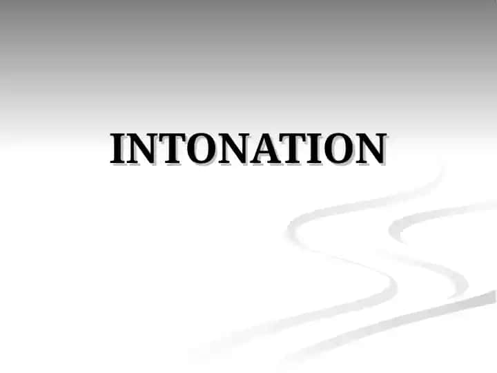 Intonatsiya