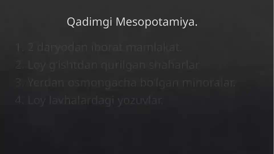 Qadimgi Mesopotamiya