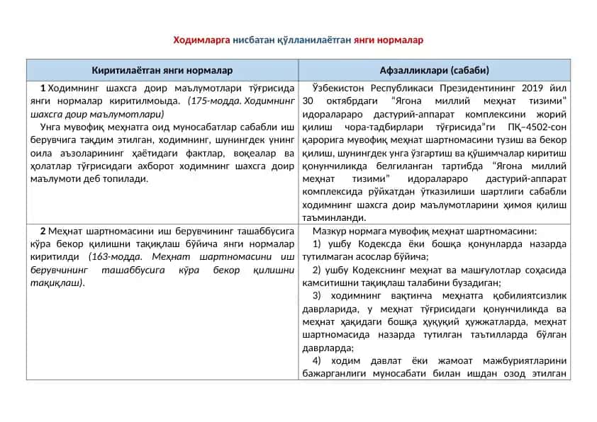 Ягона миллий меҳнат тизими