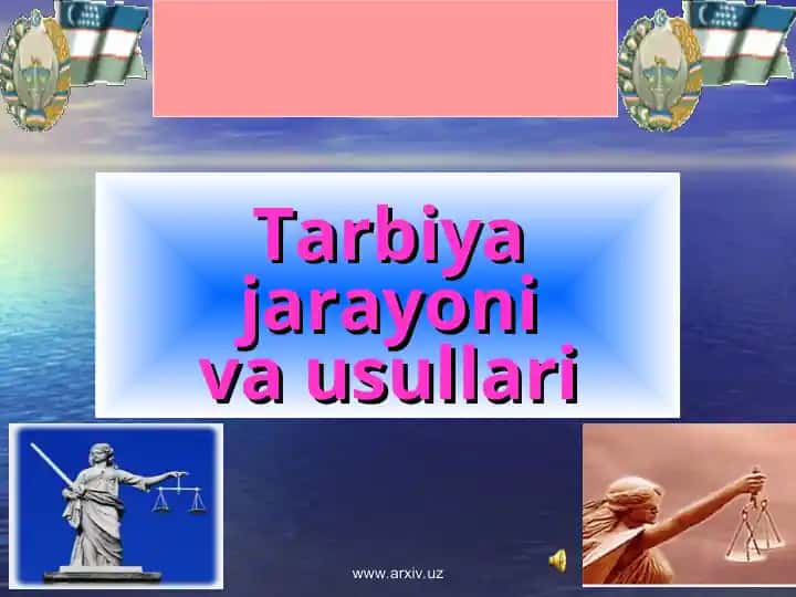 Tarbiya jarayonlari
