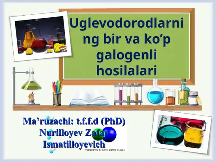 To’yingan galogenli hosilalar