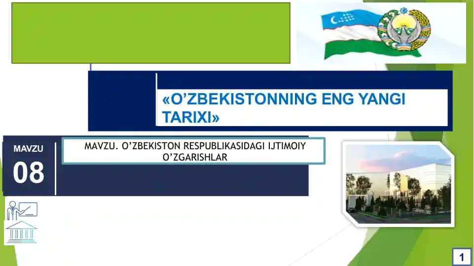 O'zbekistondagi Ijtimoiy O'zgarishlar