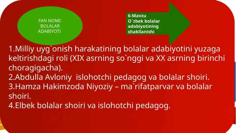 Abdulla Avloniy hayoti va ijodi