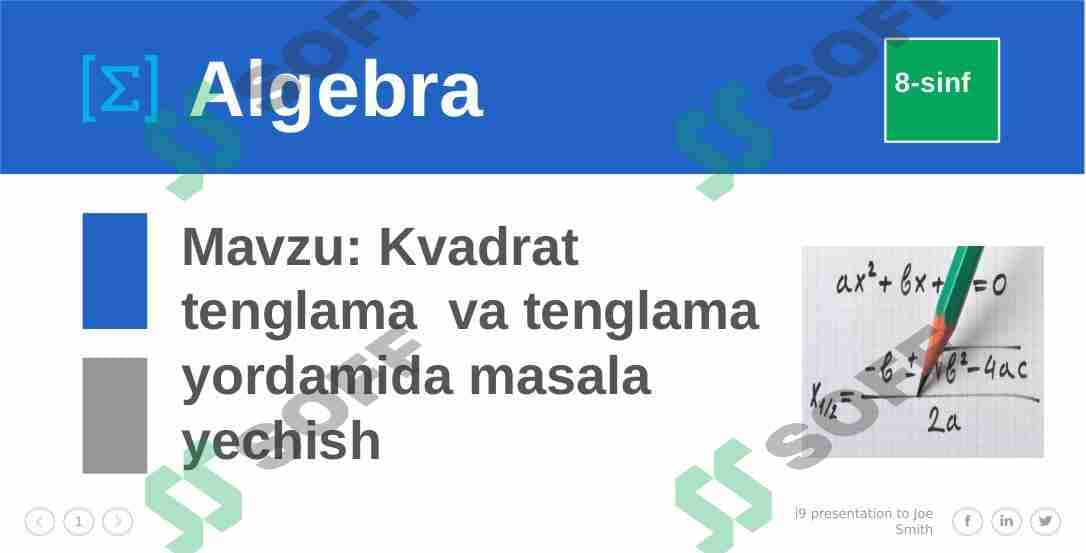 Natural ko‘rsatkichli darajaning arifmetik ildizi, ratsional ko‘rsatkichli daraja va uning xossalari