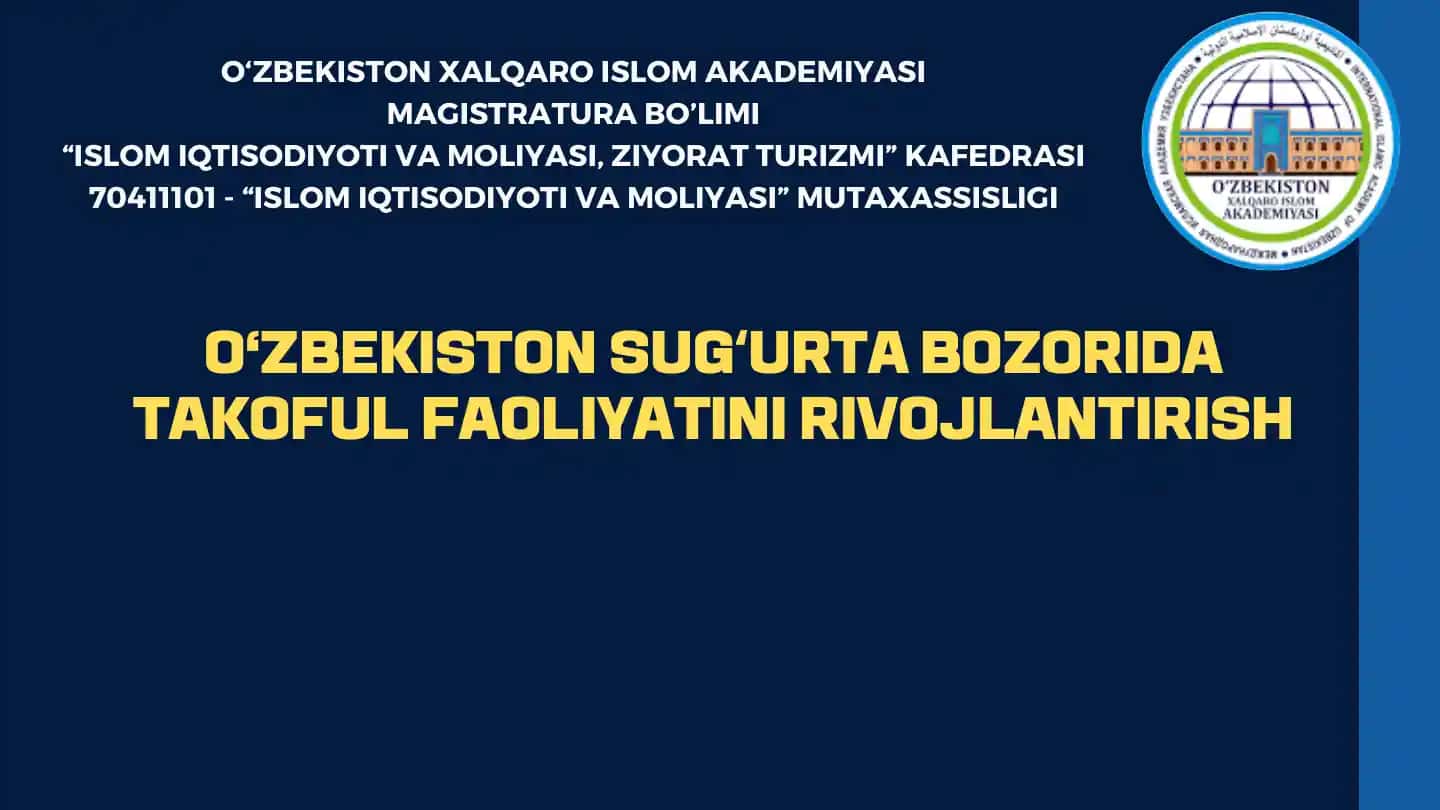 Takoful Faoliyatini Rivojlantirish