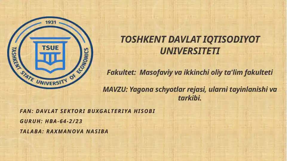 Budjetni yuqorilatish operatsiyalari