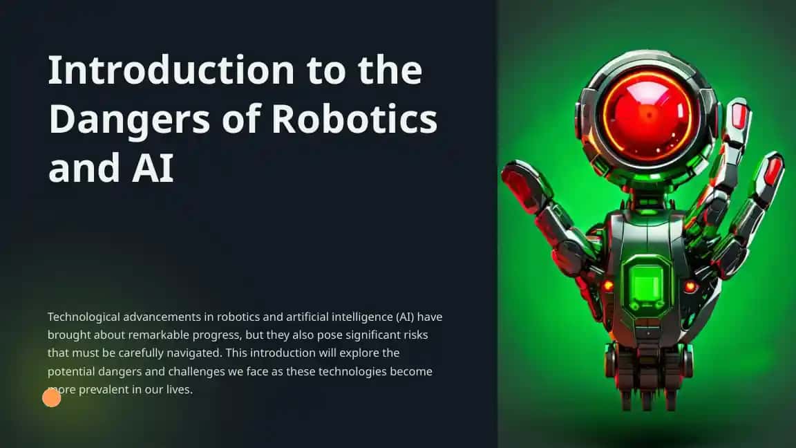 "Introduction to the Dangers of Robotics and AI"