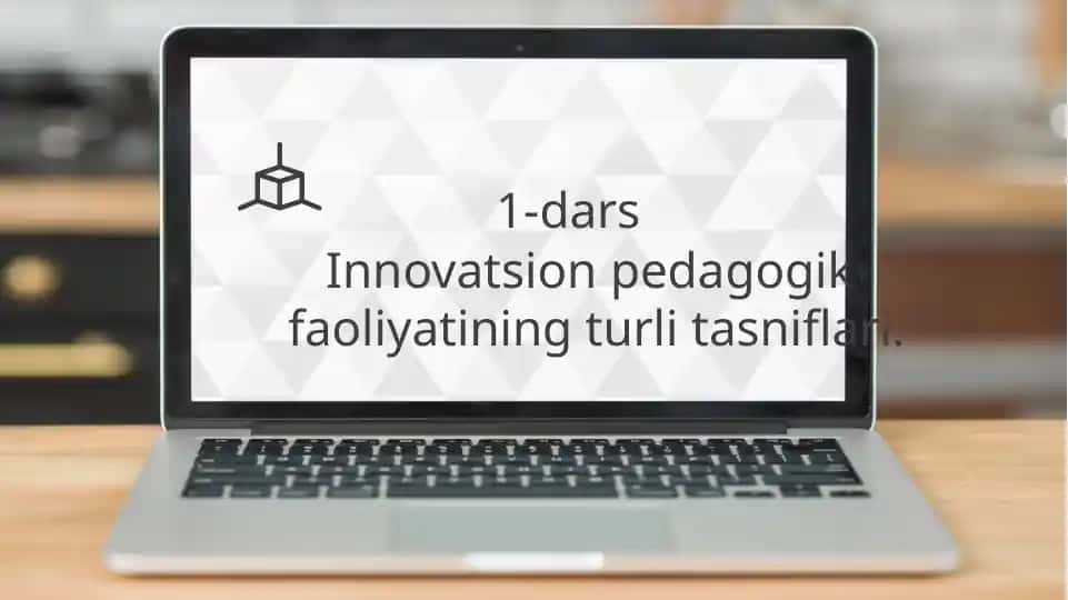 Innovatsion pedagogik faoliyatining turlitasniflari