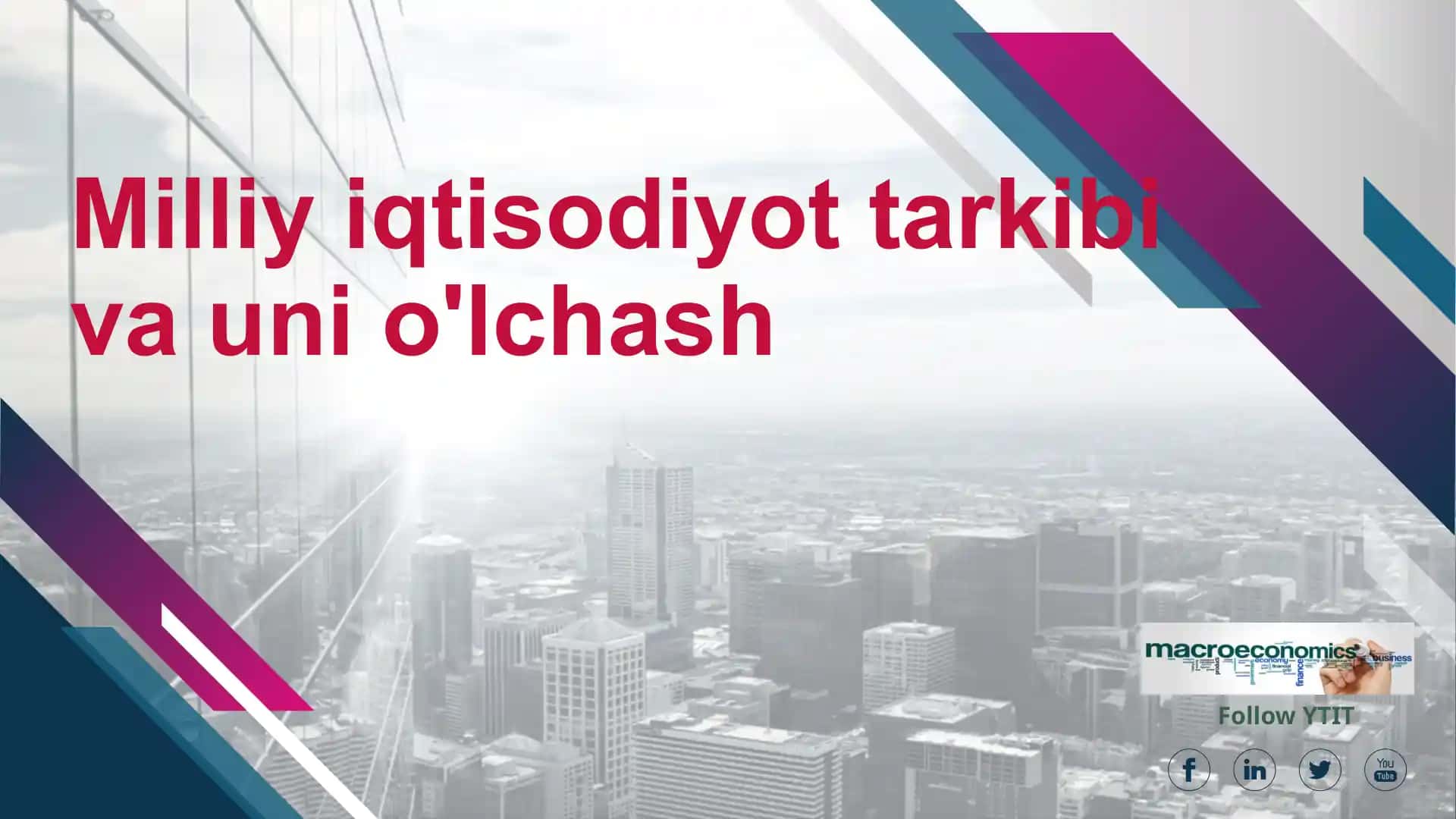 Milliy daromadni o'lchash