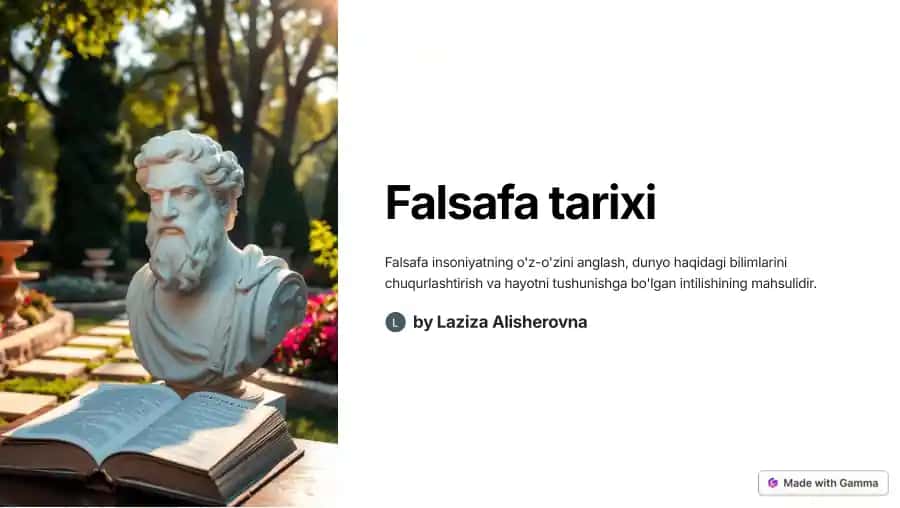 Falsafa tarixi