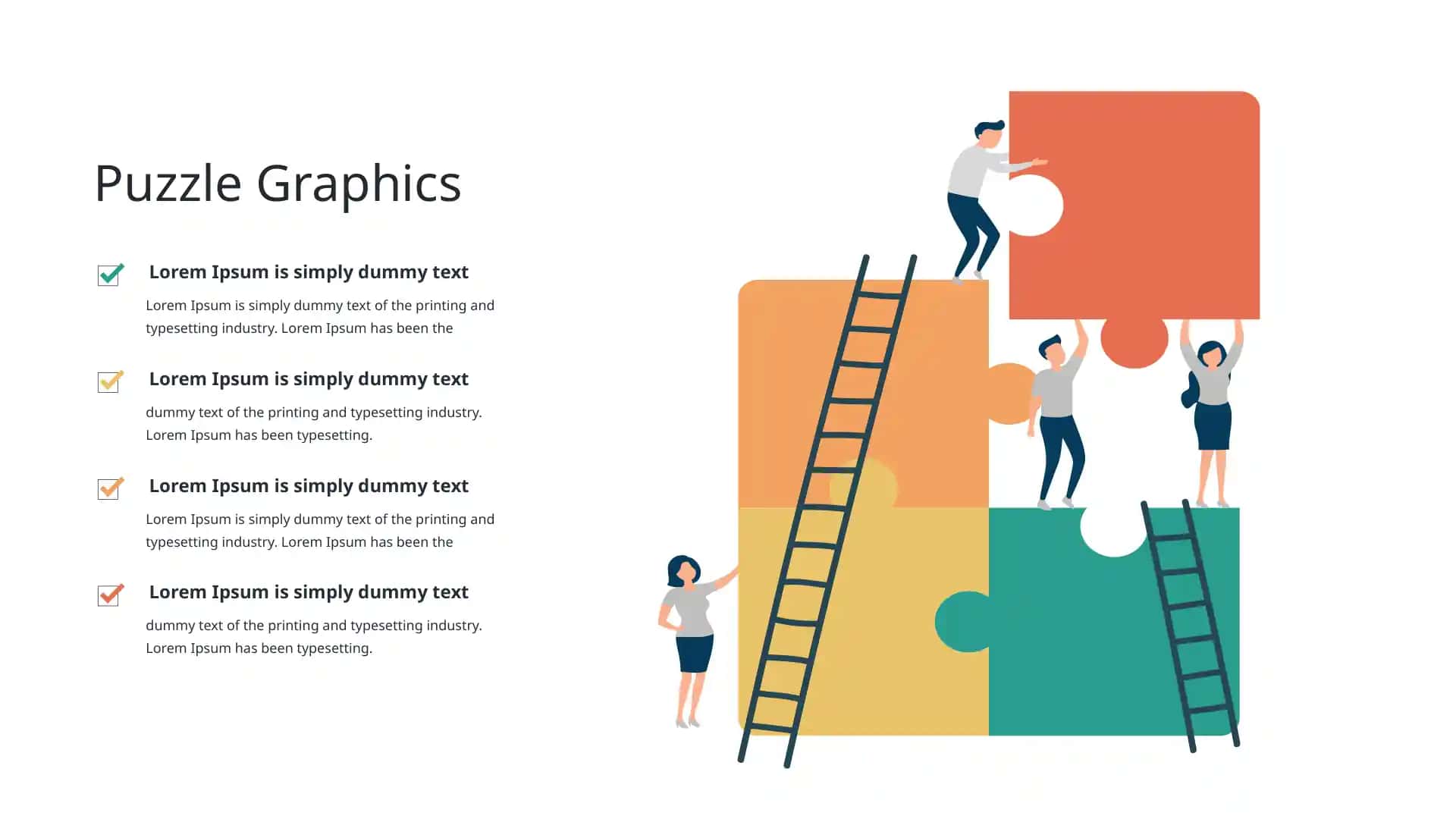 Puzzle Infografika
