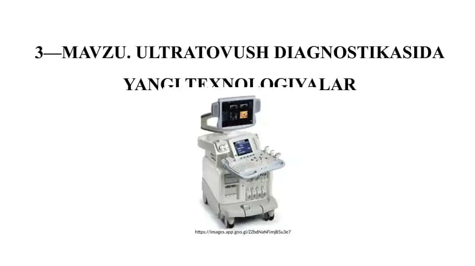 Ultratovush to’lqinlari va ularning xususiyatlari