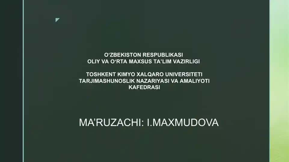 Badiiy asar tarkibiga xos xususiyatlar