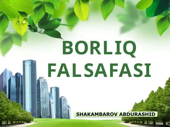 Borliq Falsafasi