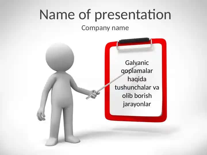 Galvanic Qoplamalar Haqida Tushunchalar