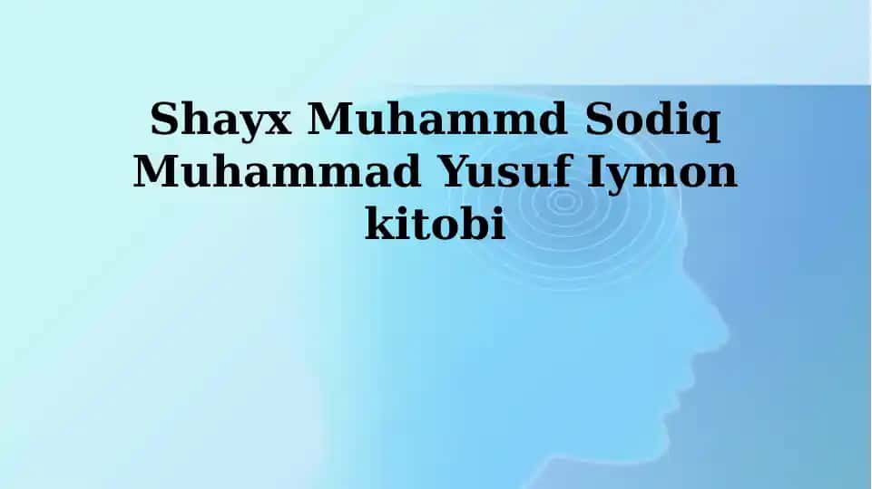 Iymon kitobi
