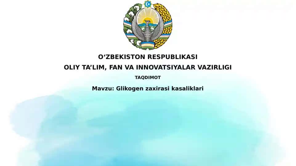 Glikogenzaxirasikasaliklari