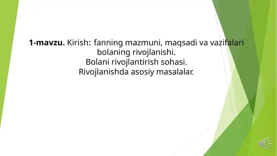 Rivojlanish psixologiyasi