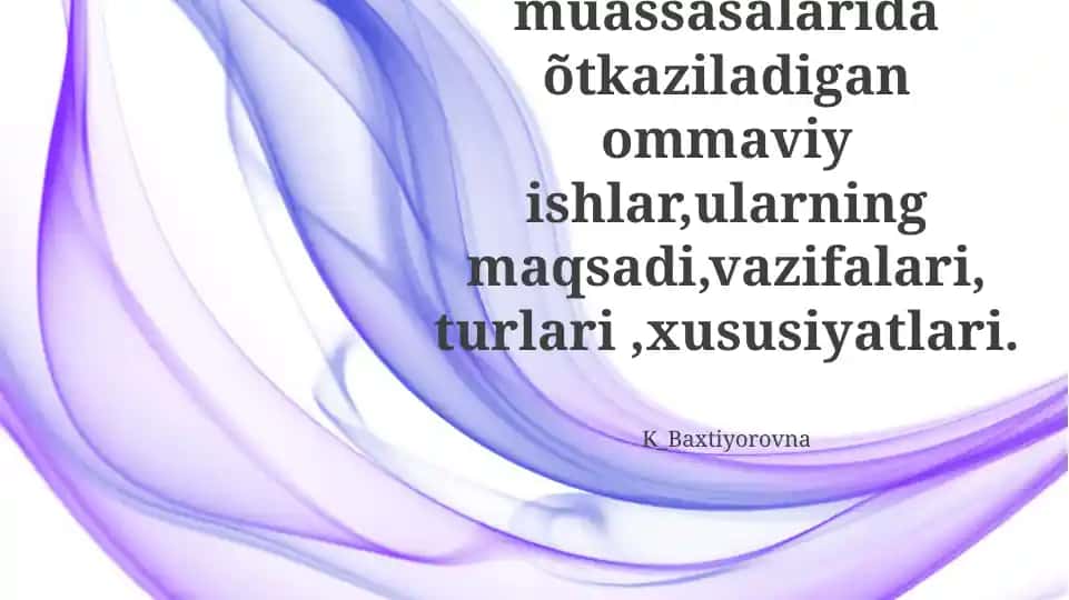 Kutubxona va Axborot Markaz Tadbirlari